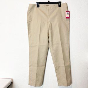 Vince Camuto Tiramisu Skinny Ankle Dress Pants Size 14 NWT